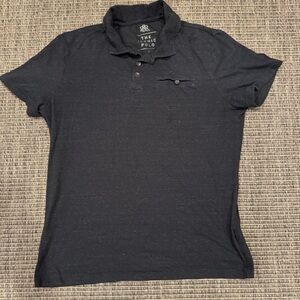 Rock & Republic Charcoal Iconic Polo Shirt